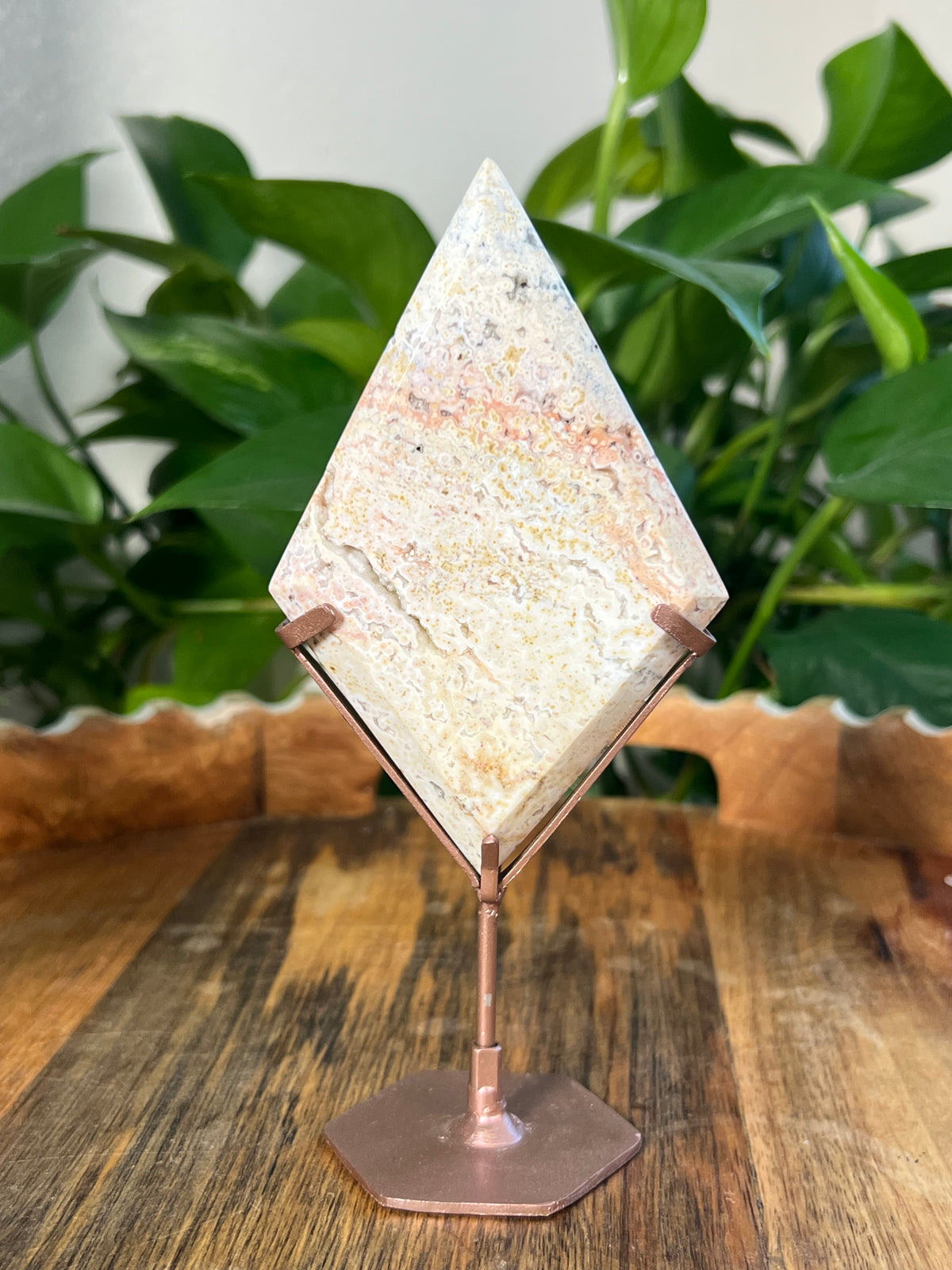 Sea Jasper Diamond: BK