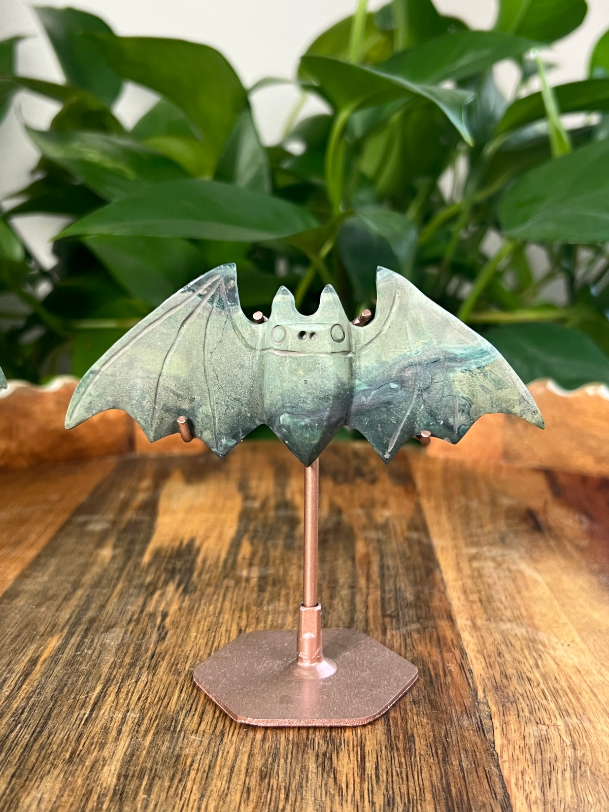 Blue Green Jasper Bats