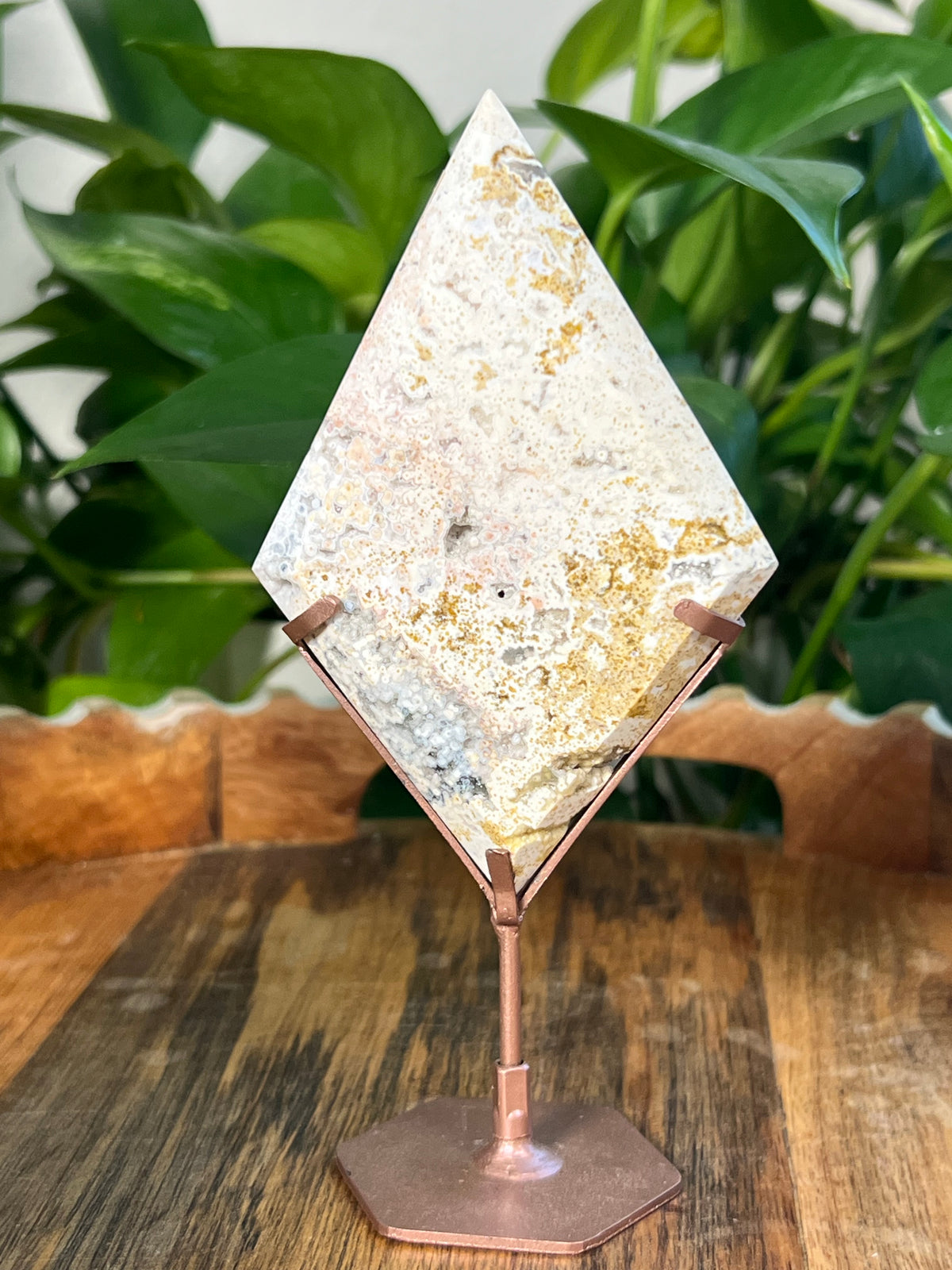 Sea Jasper Diamond: BB