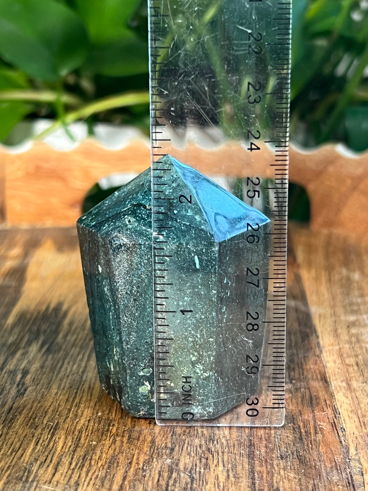 Blue Green Jasper Cupcake: SH