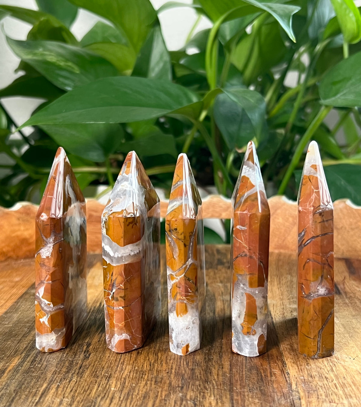 Brecciated Jasper Flat Towers