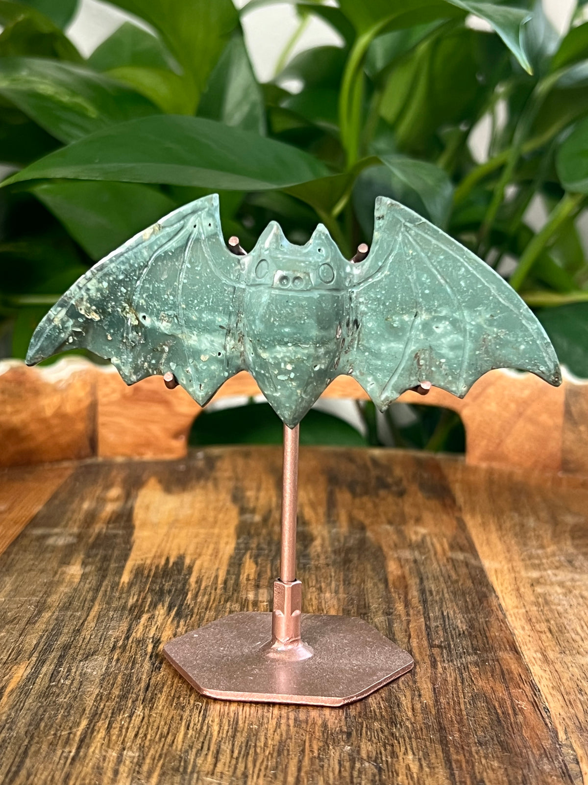 Blue Green Jasper Bats