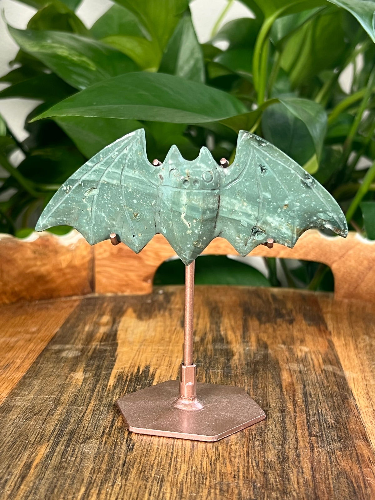 Blue Green Jasper Bats