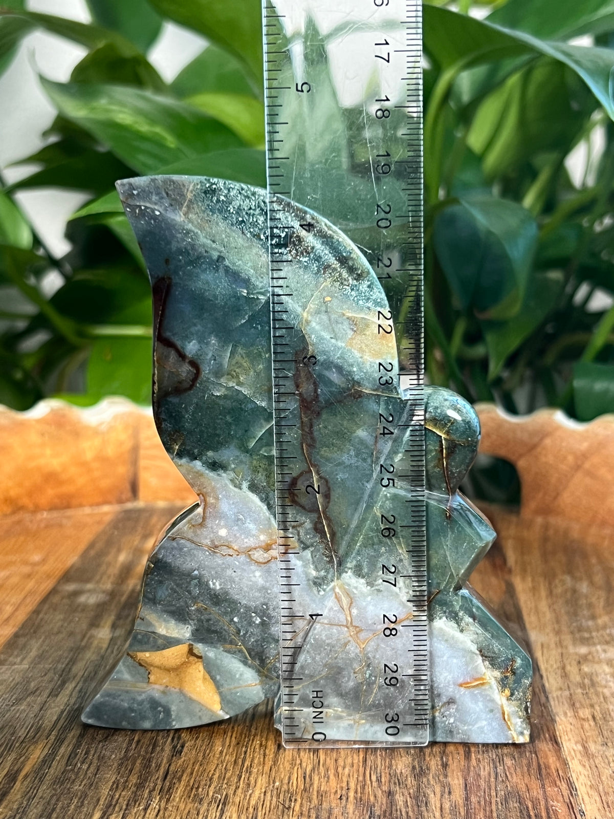 Blue Plume Jasper Fairy: SX