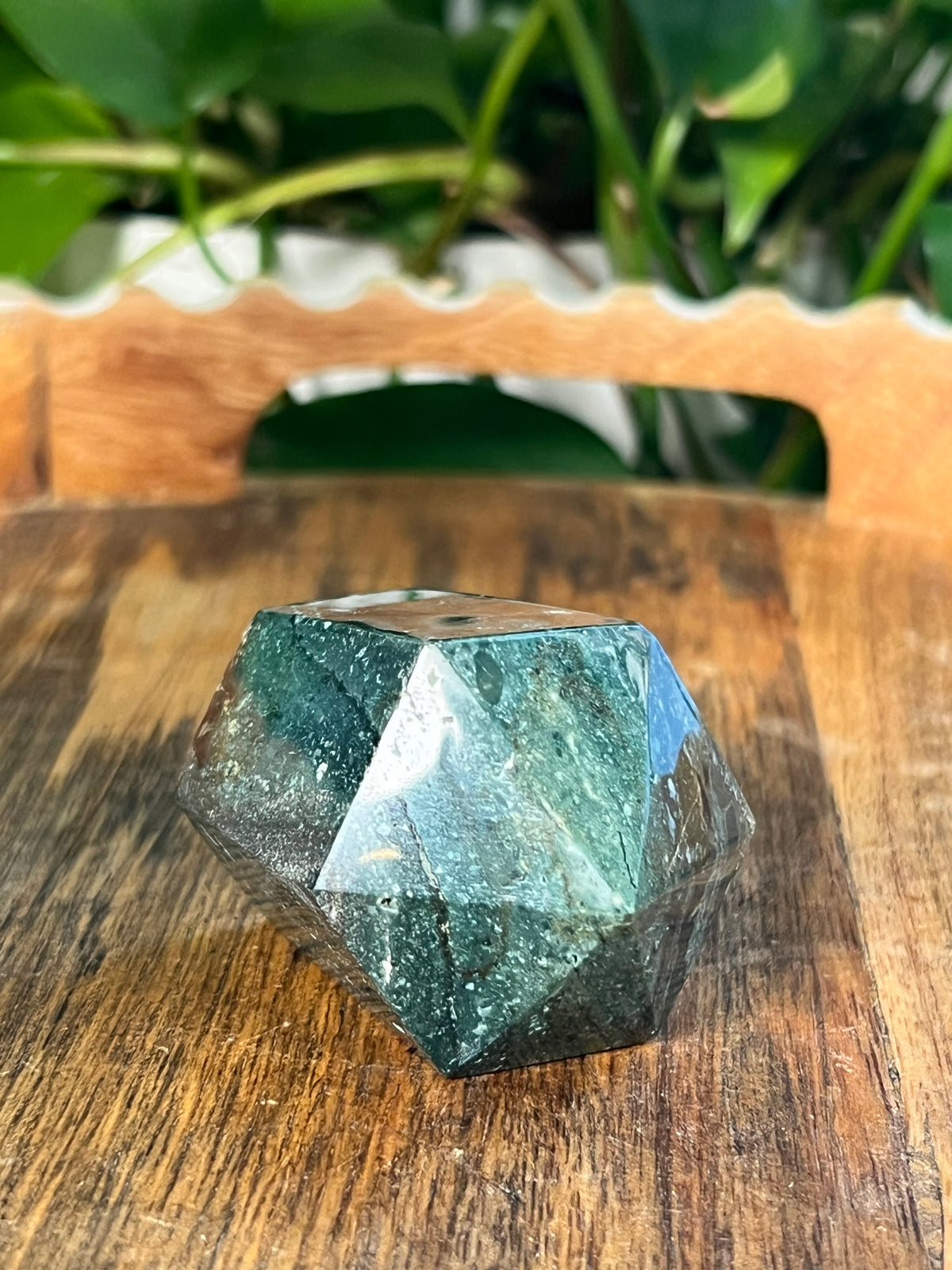 Blue Green Jasper Cupcake: SH