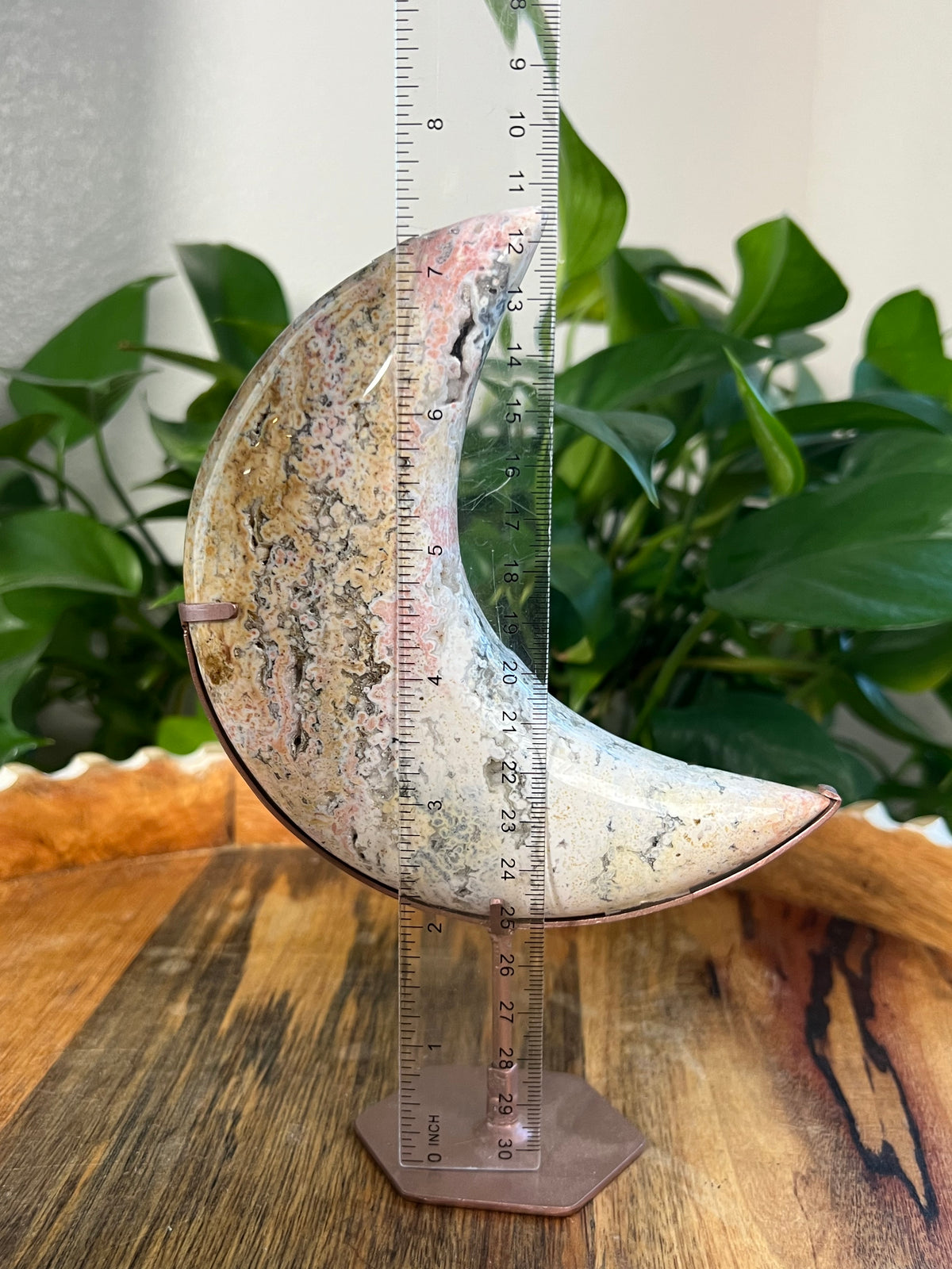 Sea Jasper Large Puffy Moon: DA