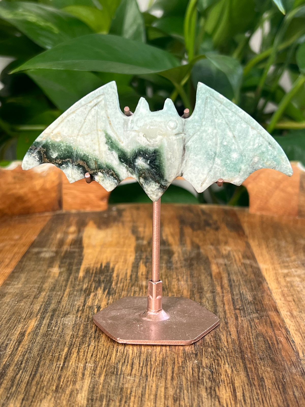 Blue Green Jasper Bats