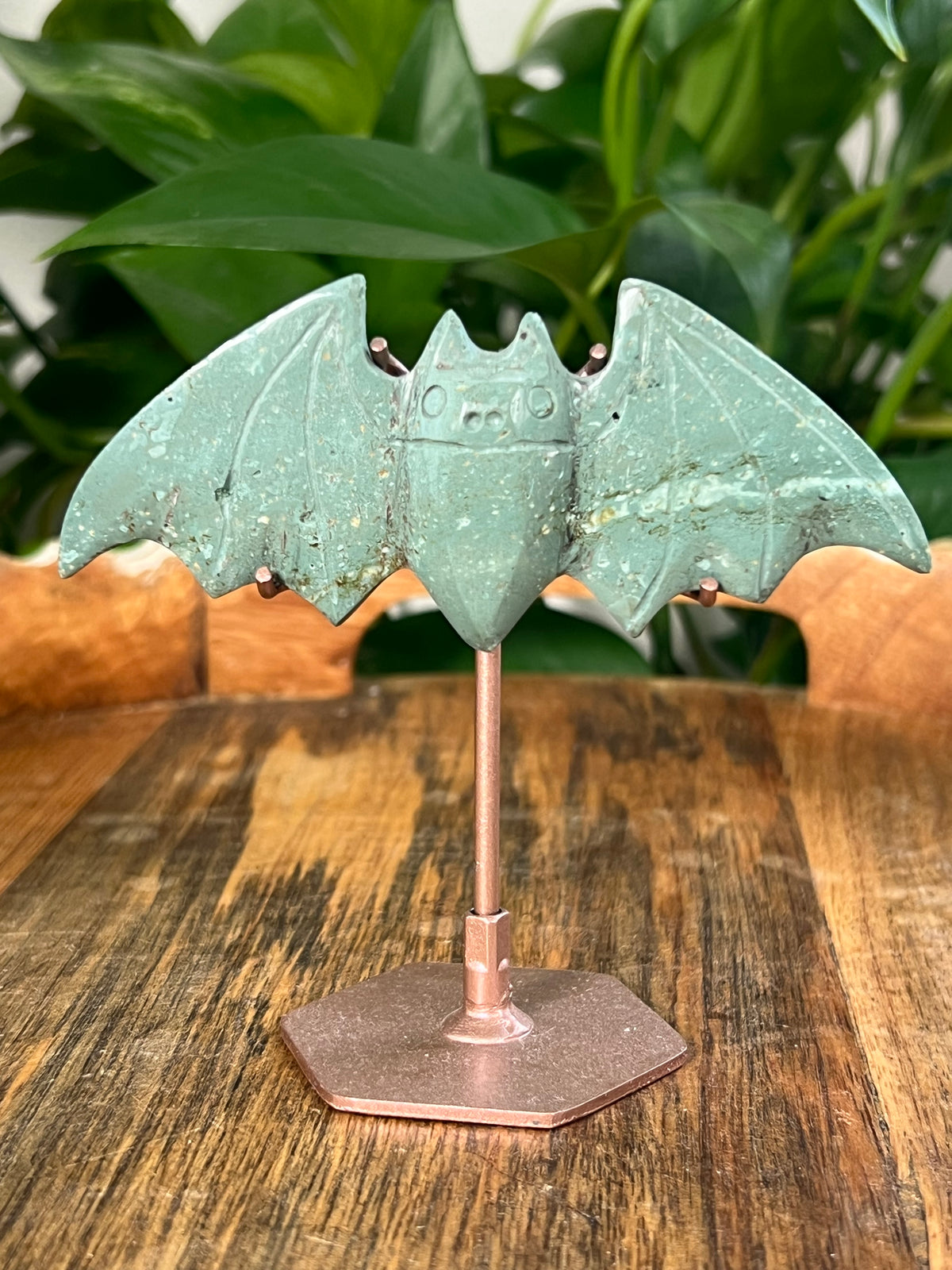 Blue Green Jasper Bats