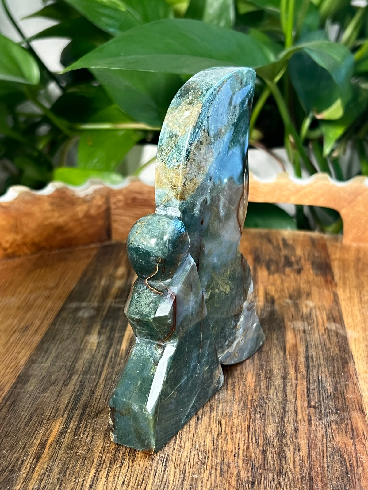 Blue Plume Jasper Fairy: SX