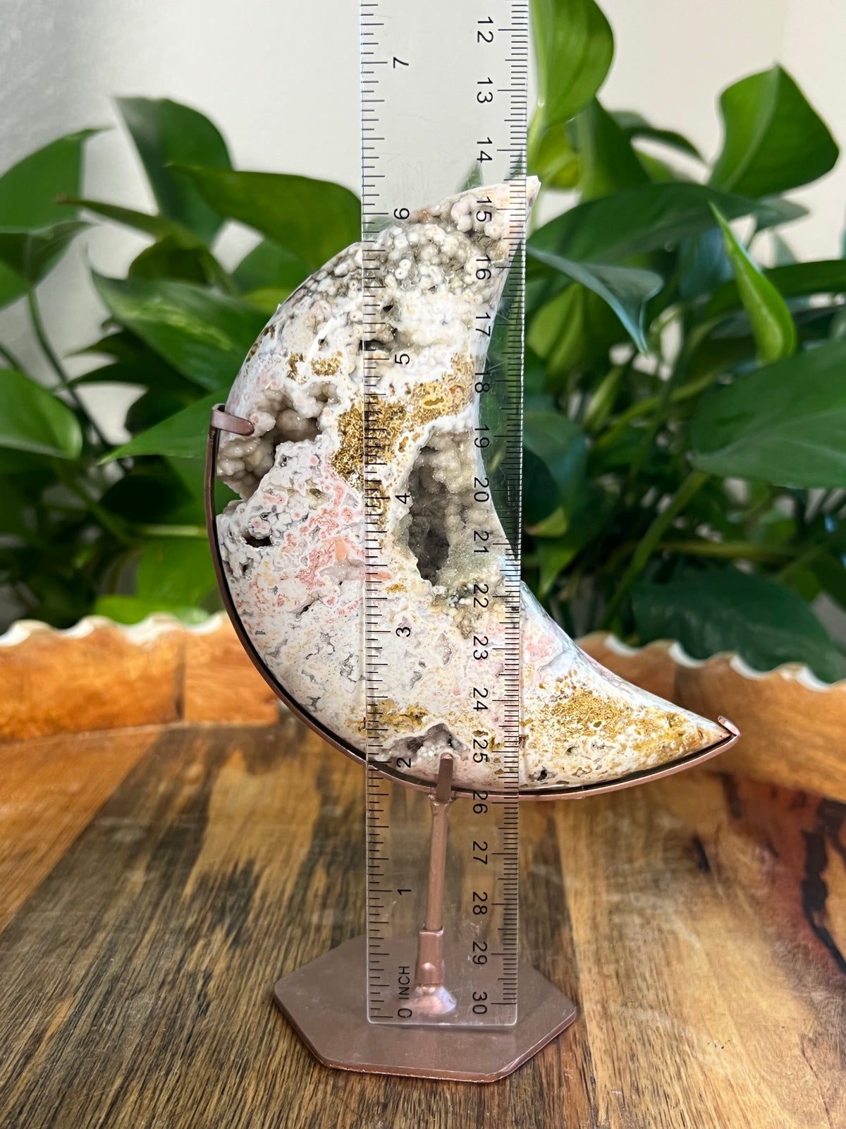 Sea Jasper Puffy Moon: D