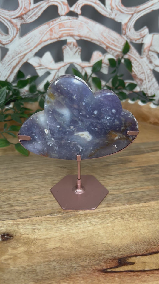 Purple Chalcedony Cloud