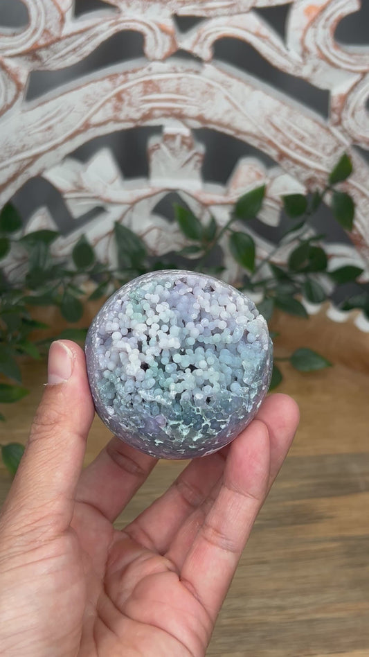 Grape Agate Sphere