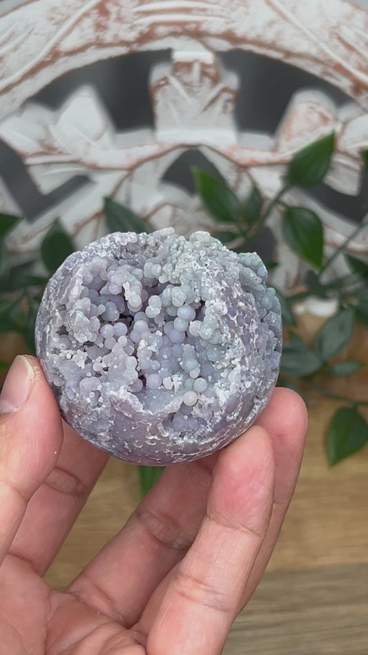 Grape Agate Sphere