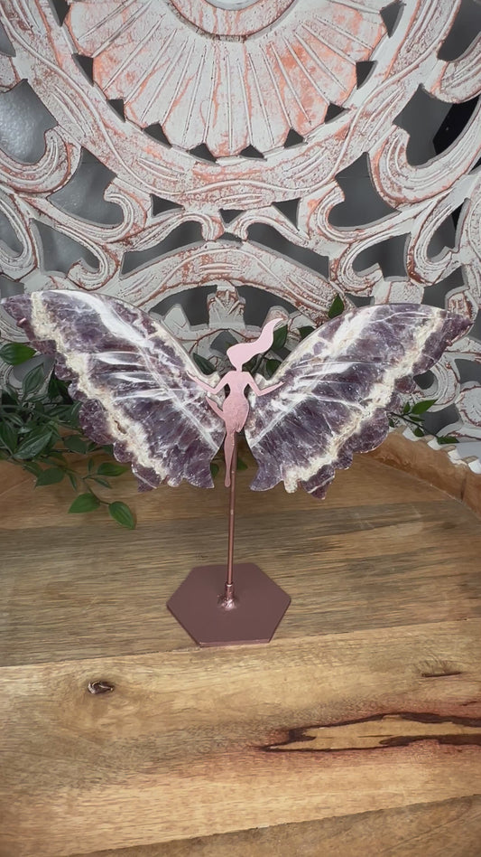Indonesian Amethyst Fairy Wings