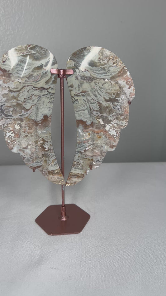 Sumatra Plume Agate Wings