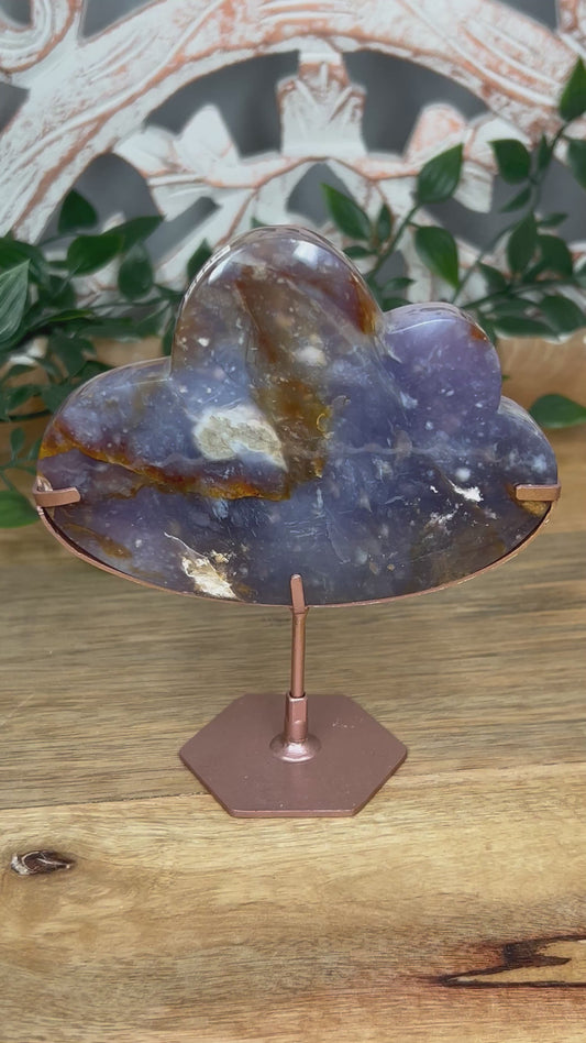 Purple Chalcedony Cloud