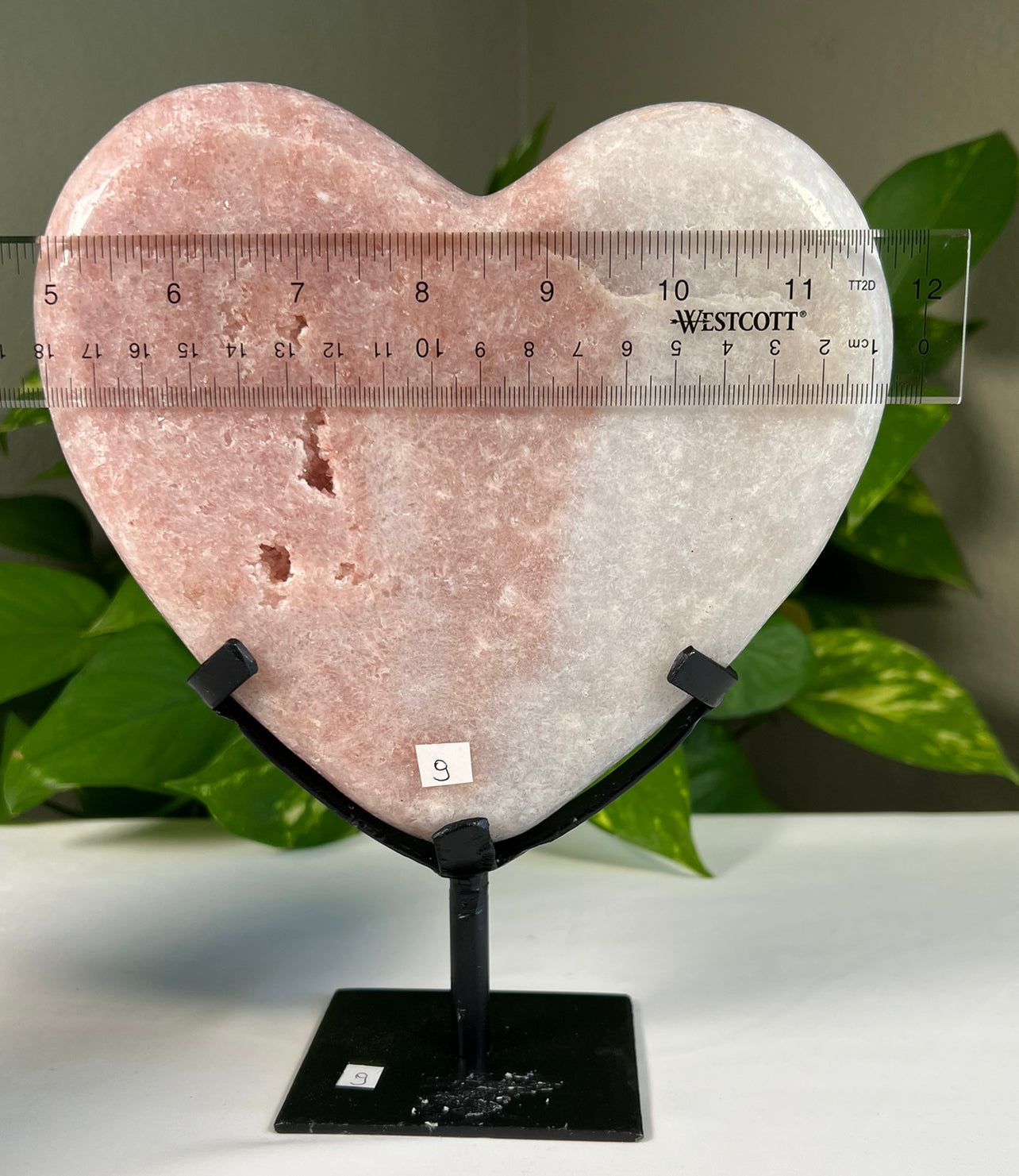 Pink Amethyst Heart