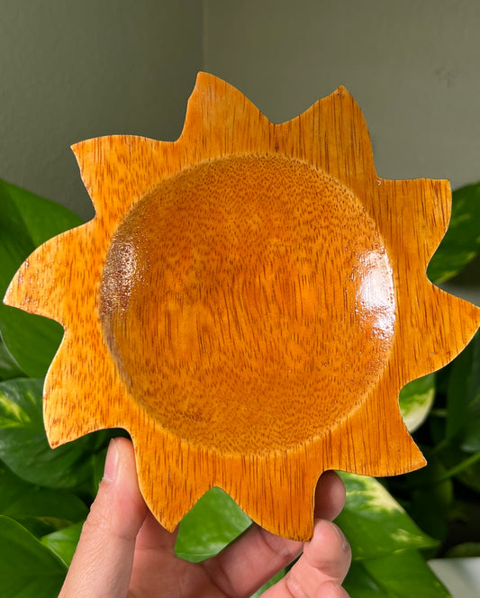 Wooden Sun Bowls