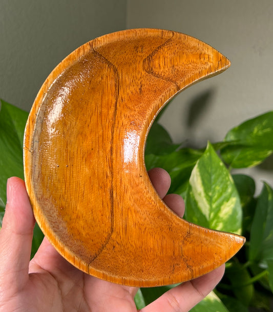 Wooden Moon Bowls