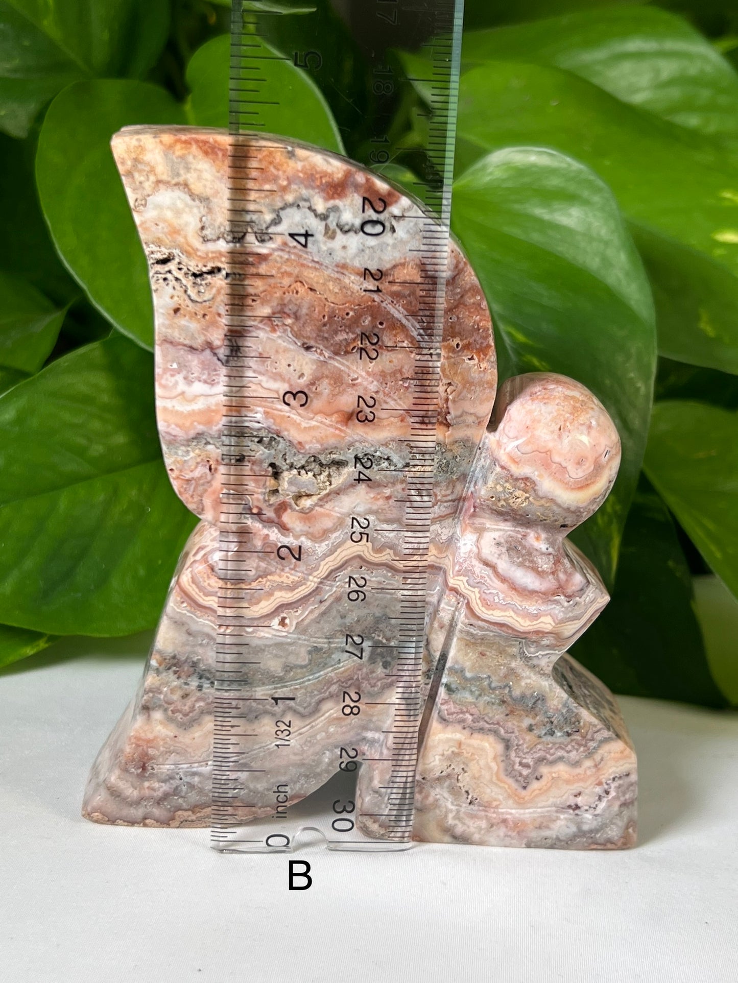 Large Crazy Lace Agate Fairies