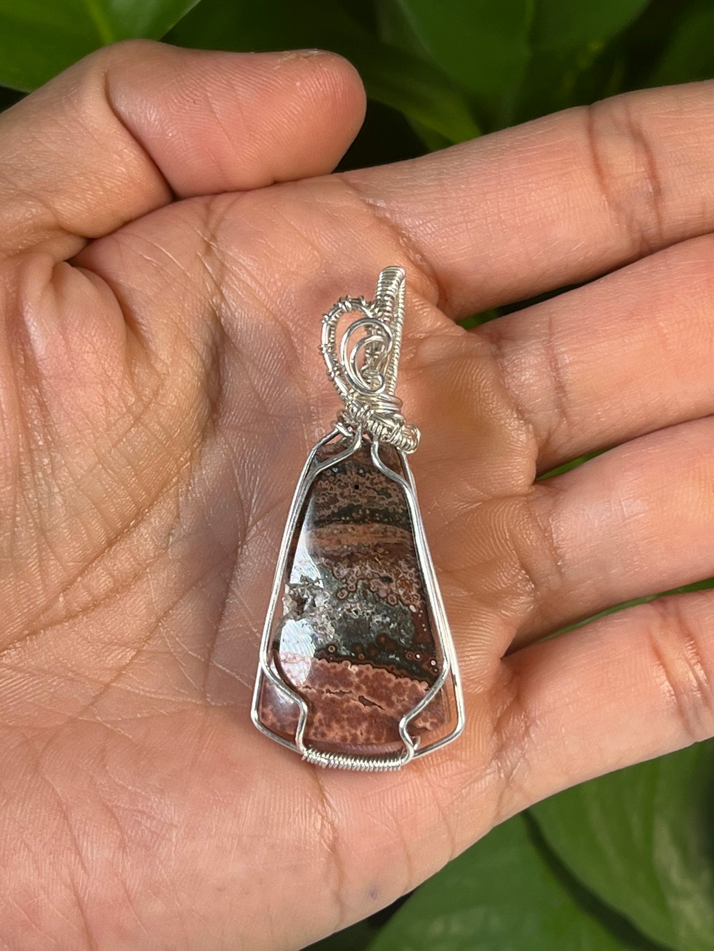 Ocean Jasper Pendant