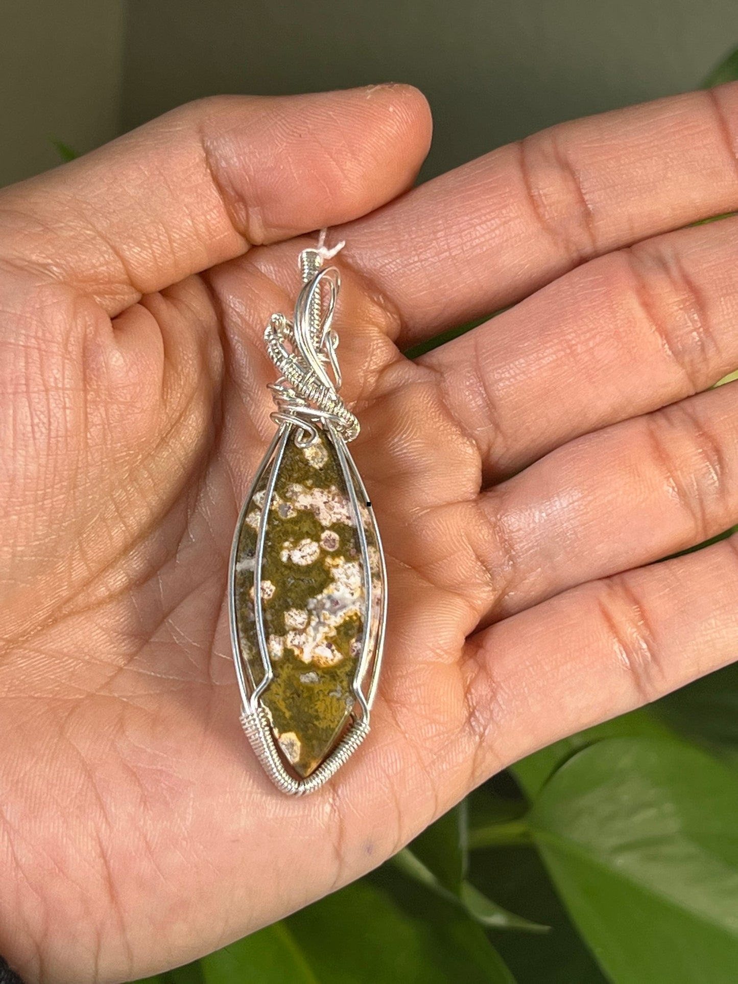 Ocean Jasper Pendant