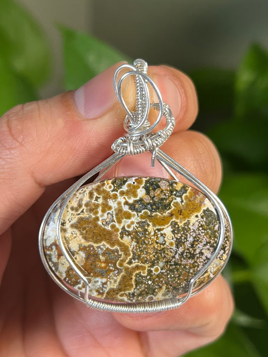 Ocean Jasper Pendant