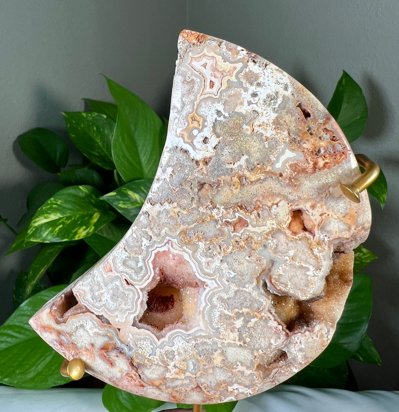 Crazy Lace Agate Moons