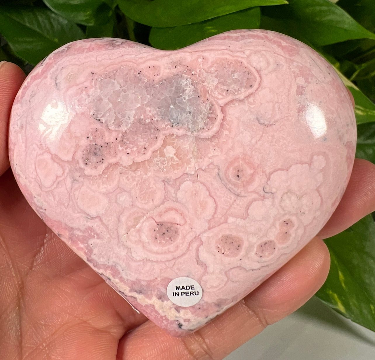 Rhodochrosite Hearts