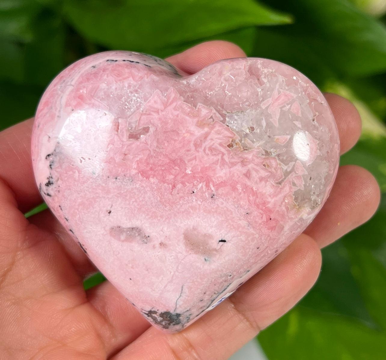 Rhodochrosite Hearts