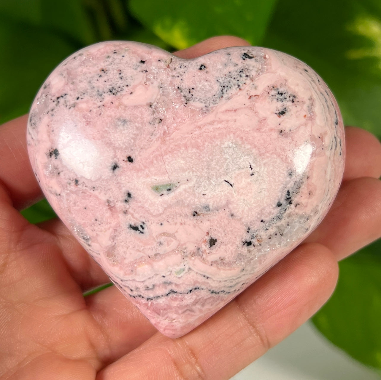 Rhodochrosite Hearts
